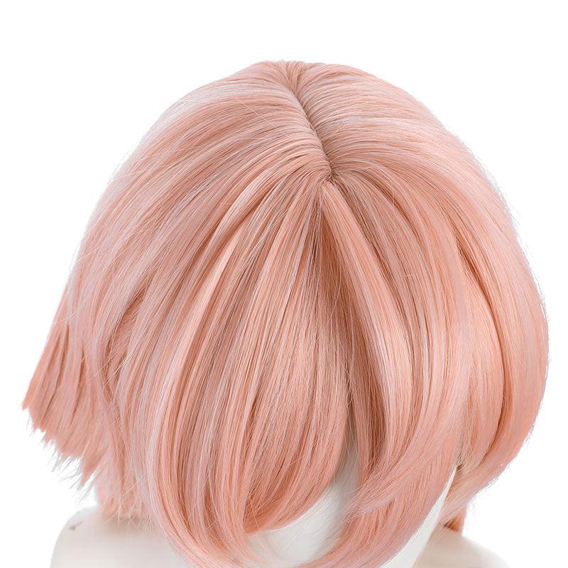 game genshin impact yanfei pink long cosplay wigs