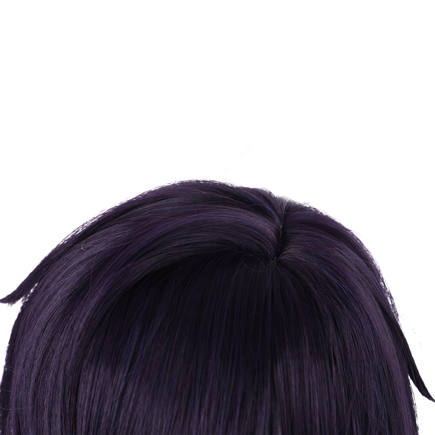 coscrew Anime Virtual vtuber Shoto Dark purple Short Cosplay Wig 444F - coscrew