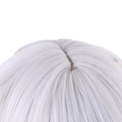 coscrew hololive virtual vtuber gawr gura white and blue medium cosplay wig 444c