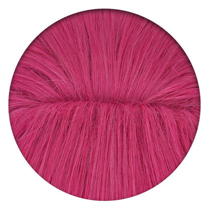 Game LOL Spirit Blossom Skin Ahri 80cm Long Red Gradient Purple Wavy Cosplay Wigs with Headwear