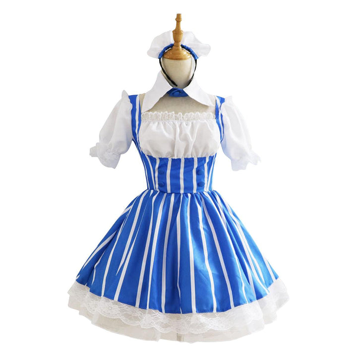How to Raise a Boring Girlfriend Megumi Kato Maid Outfit Dress Anime Fancy Cosplay Costume