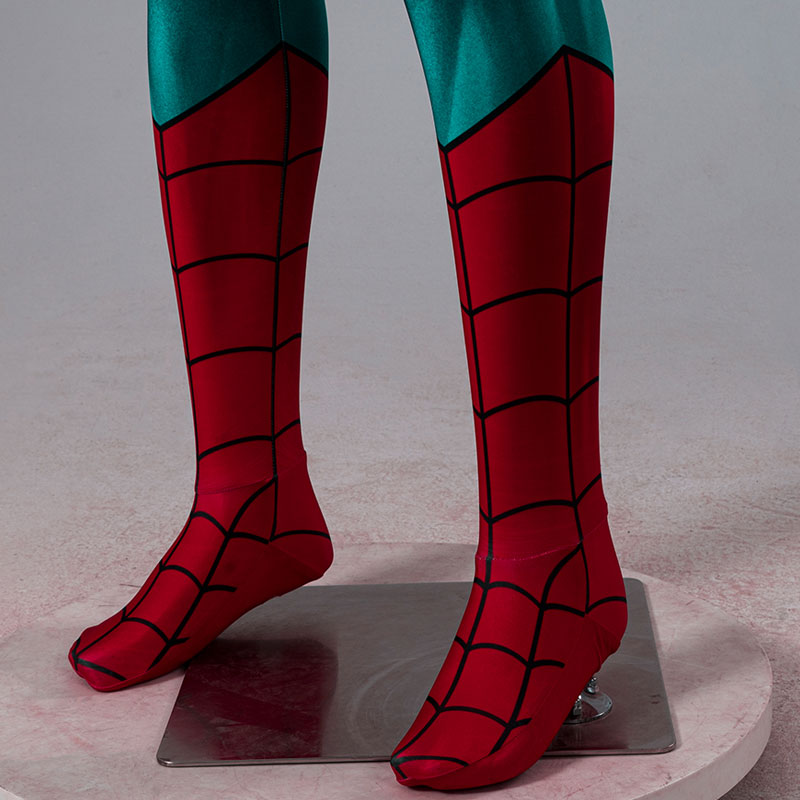 spider man across the spider verse animated spider man jumpsuit cosplay costumes