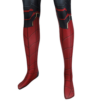 spider man 3 no way home peter parker jumpsuit cosplay costumes with headgear