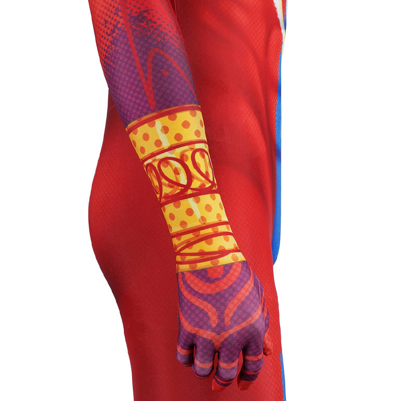 spider man across the spider verse spider man india pavitr prabhakar jumpsuit cosplay costumes