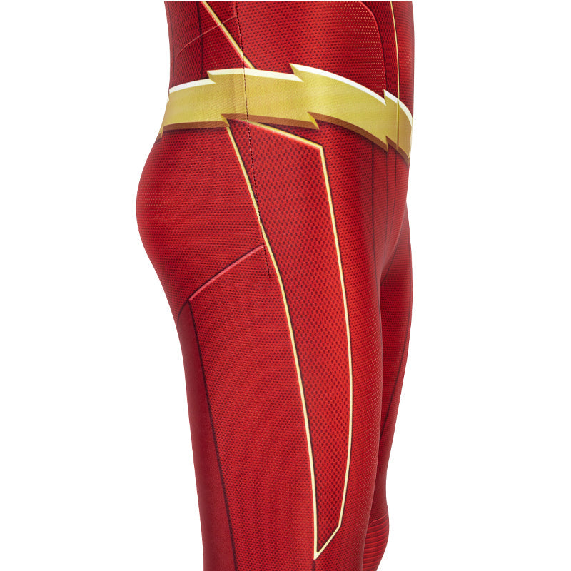 the flash season 6 barry allen kids jumpsuit cosplay costumes