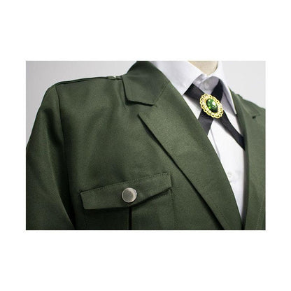 anime attack on titan 4 season mikasa ackerman survey corps uniform set cosplay costume