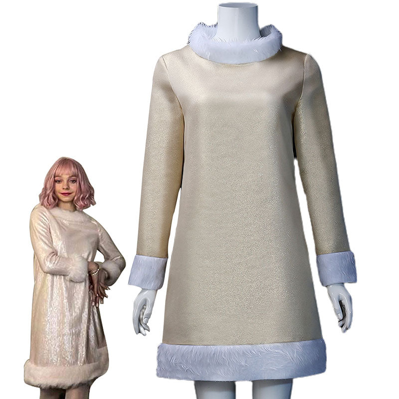 the addams family enid sinclair a line dress cosplay costumes