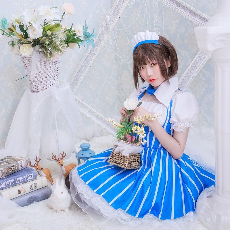 How to Raise a Boring Girlfriend Megumi Kato Maid Outfit Dress Anime Fancy Cosplay Costume