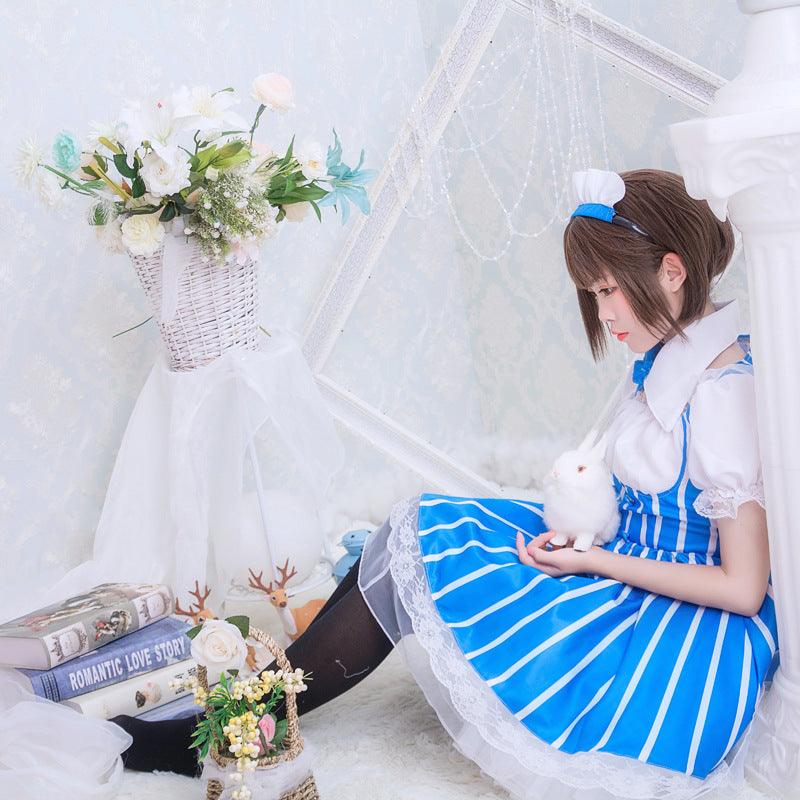 How to Raise a Boring Girlfriend Megumi Kato Maid Outfit Dress Anime Fancy Cosplay Costume