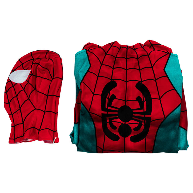 spider man across the spider verse animated spider man jumpsuit cosplay costumes