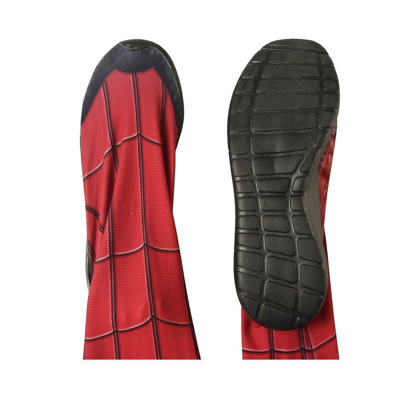 spider man far from home spider man peter parker jumpsuit cosplay costumes with soles