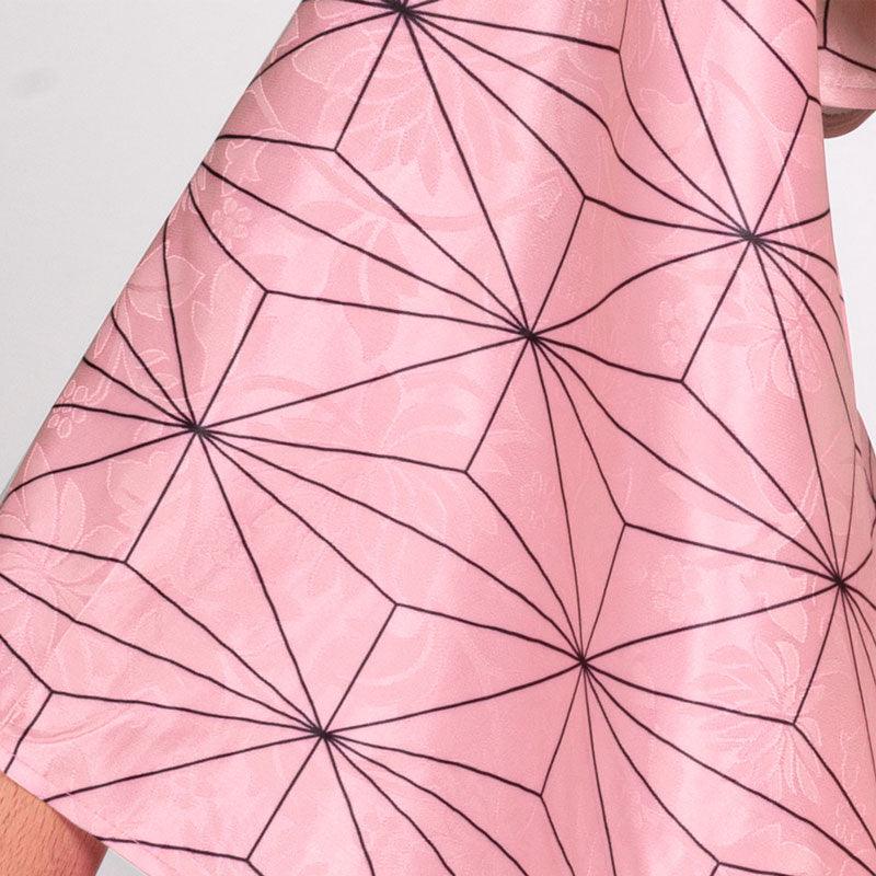 anime demon slayer kimetsu no yaiba nezuko kamado kimono cosplay costume with props