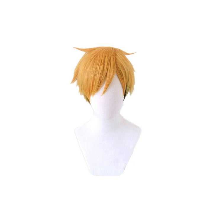anime haikyuu kageyama tobio short navy blue cosplay wigs 1