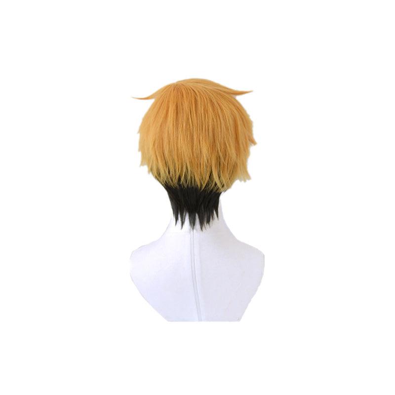 anime haikyuu kageyama tobio short navy blue cosplay wigs 1