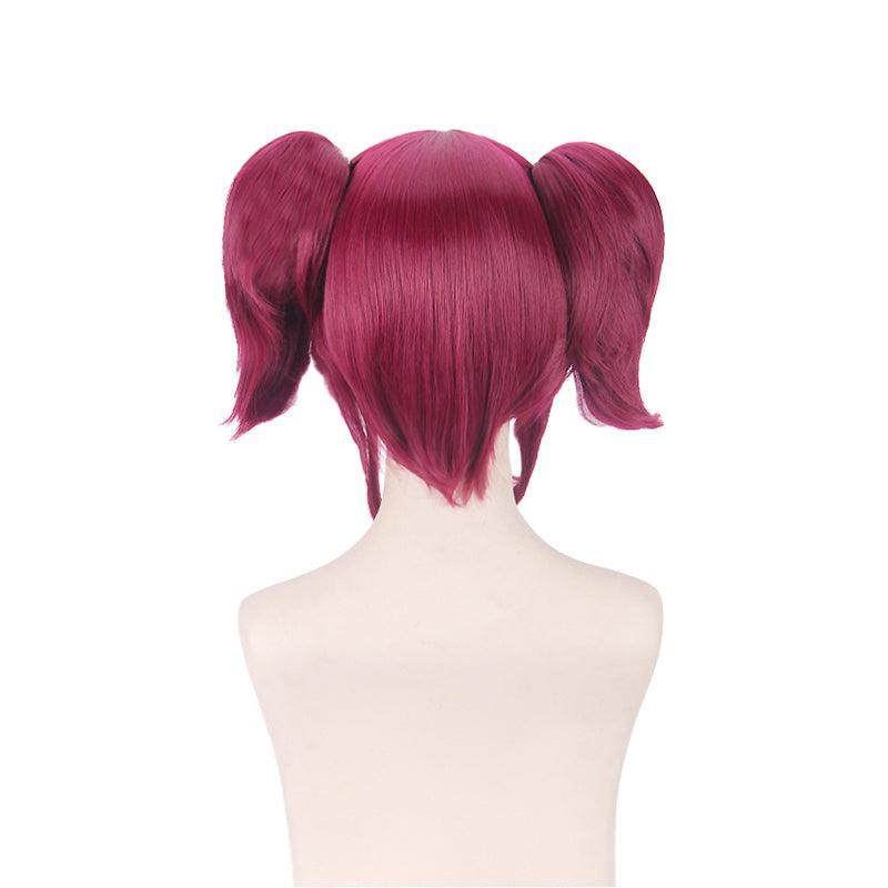 anime black butler meyrin wine red cosplay wigs