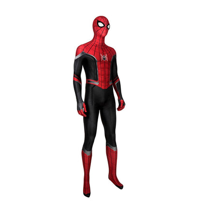 movie spider man far from home peter parker spiderman cosplay costume jumpsuit