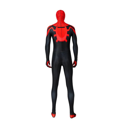 anime spiderman superior spider man elastic force jumpsuit cosplay costume with free headgear