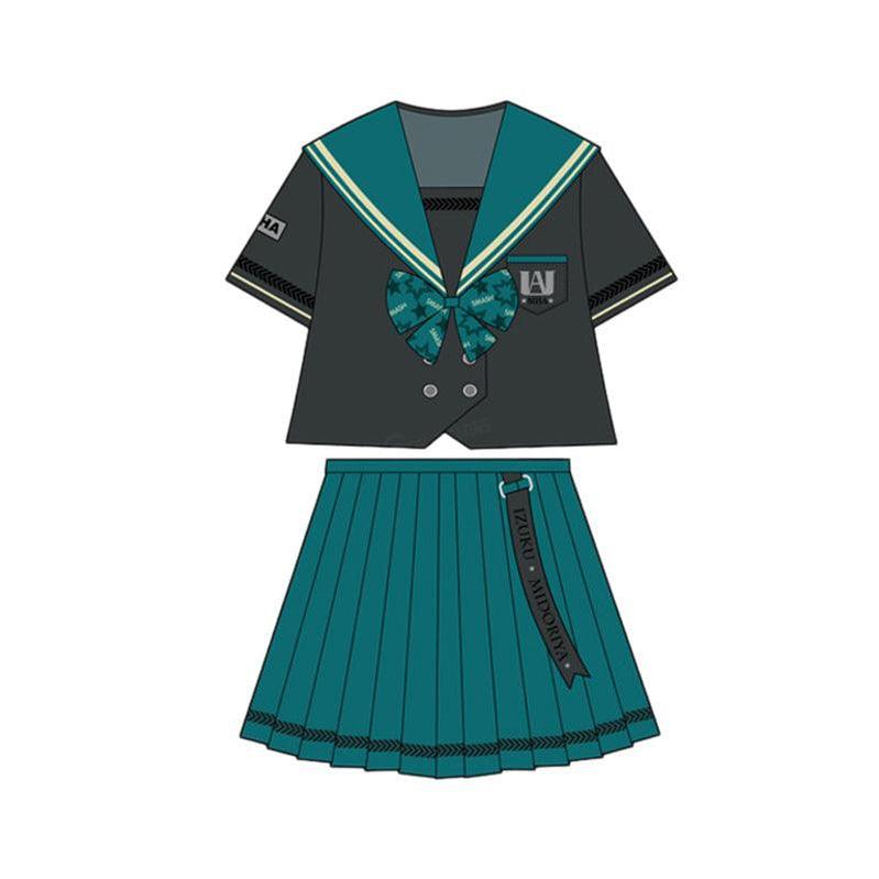 anime my hero academia midoriya izuku jk uniform cosplay costume