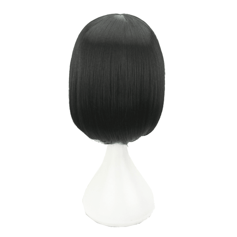 anime attack on titan mikasa ackerman short black cosplay wigs