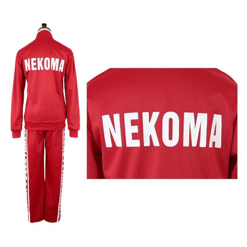 Anime Haikyuu Nekoma High School Jacket Uniform Kozume Kenma Cosplay Costume
