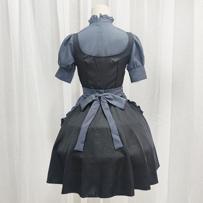 Another World Restaurant Isekai Shokudou Aletta Lolita Maid Outfit Dress Cosplay Costumes