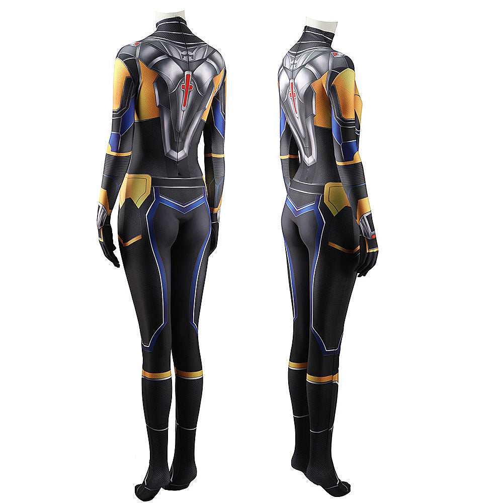 ant man and the wasp hope van dyne jumpsuits costume kids adult halloween bodysuit