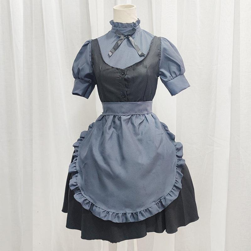 Another World Restaurant Isekai Shokudou Aletta Lolita Maid Outfit Dress Cosplay Costumes