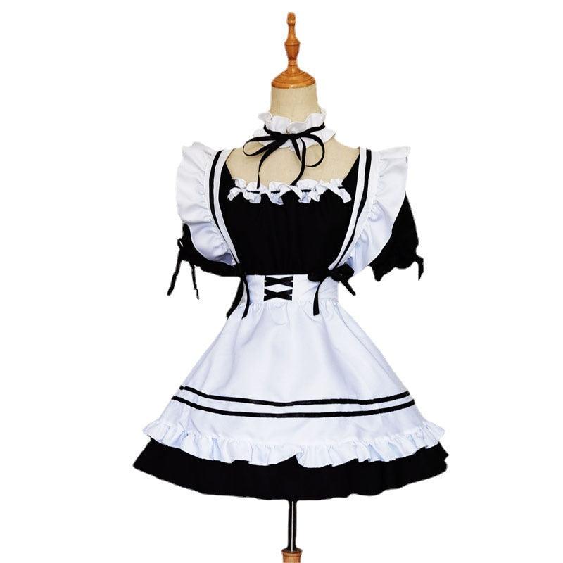 Miracle Nikki French Maid Outfit Suit Dress Anime Game Lolita Fancy Dress Cosplay Costume