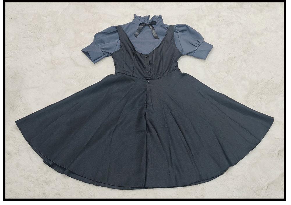 Another World Restaurant Isekai Shokudou Aletta Lolita Maid Outfit Dress Cosplay Costumes