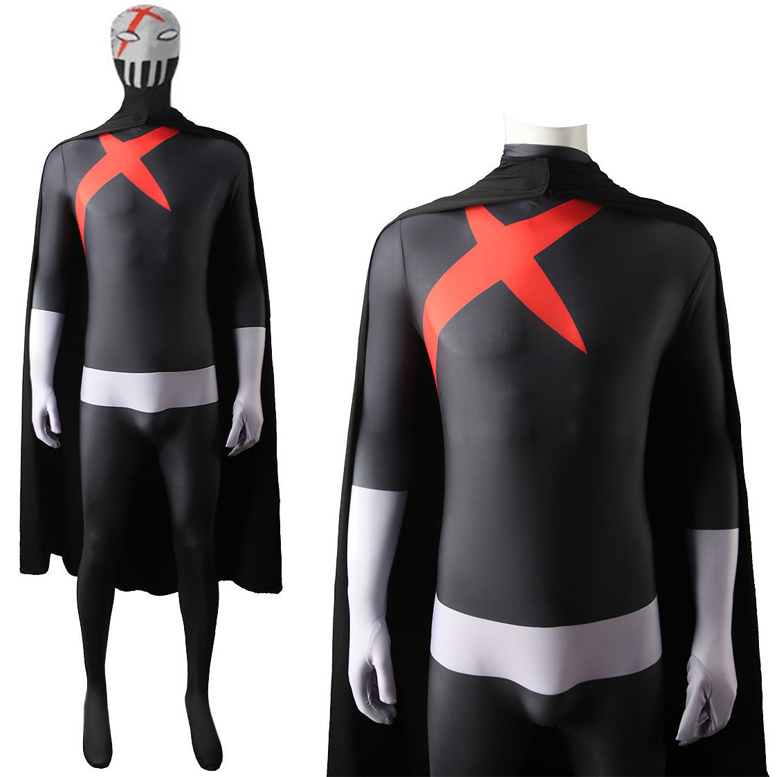 red x teen titans jumpsuits cosplay costume kids adult halloween bodysuit
