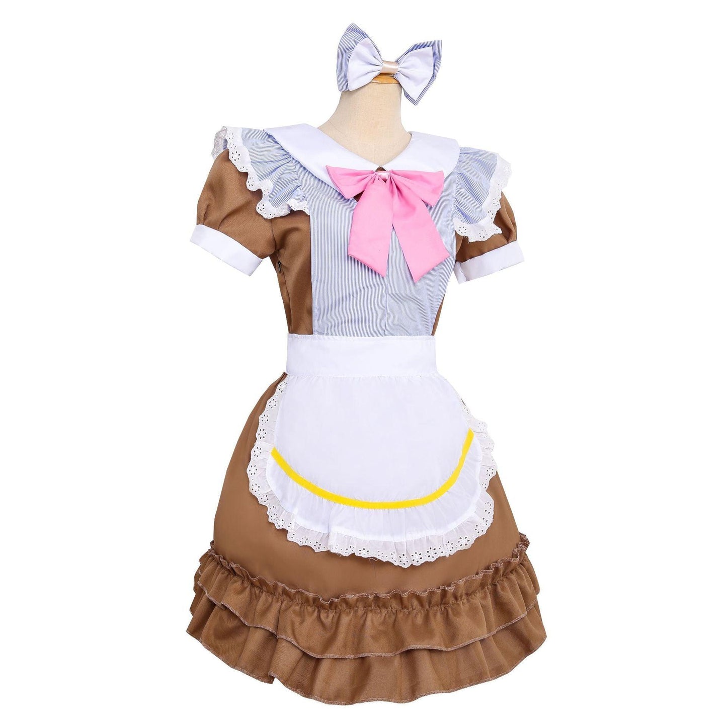 Anime Different World Restaurant Cafe Work Cloth Maid Outfit Lolita Dress Cosplay Costume