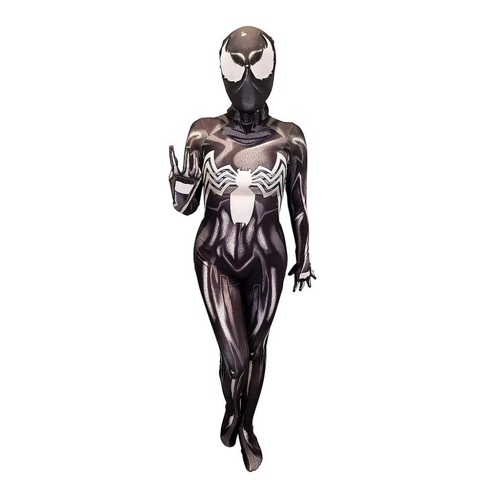 she venom gwen stacy spider women jumpsuits costume kids adult halloween bodysuit