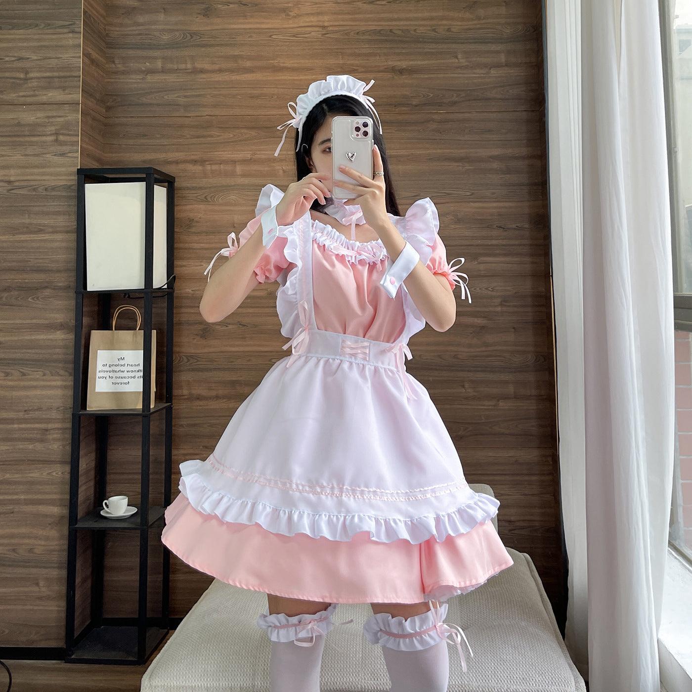 Miracle Nikki French Maid Outfit Suit Dress Anime Game Lolita Fancy Dress Cosplay Costume