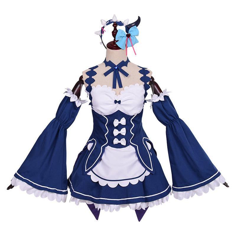 anime re zero starting life in another world rem and ram demon cosplay costume