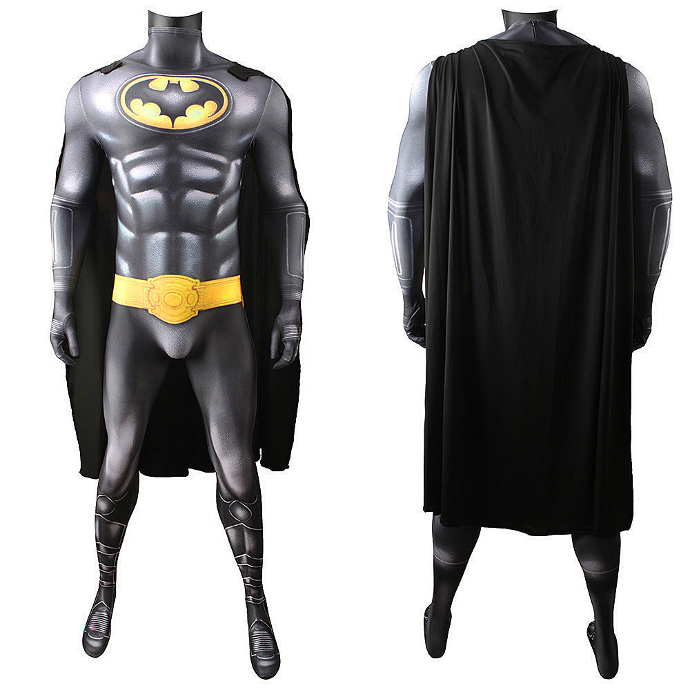 batman 1989 michael keaton jumpsuits cosplay costume kids adult halloween bodysuit