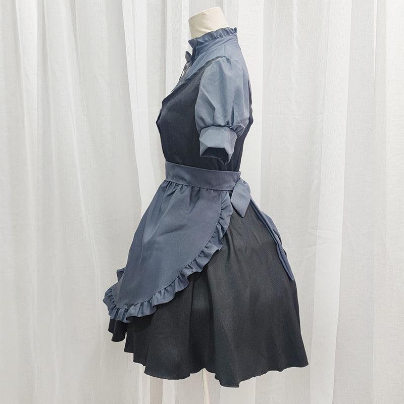 Another World Restaurant Isekai Shokudou Aletta Lolita Maid Outfit Dress Cosplay Costumes