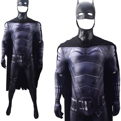 the batman bruce wayne jumpsuits cosplay costume kids adult halloween bodysuit