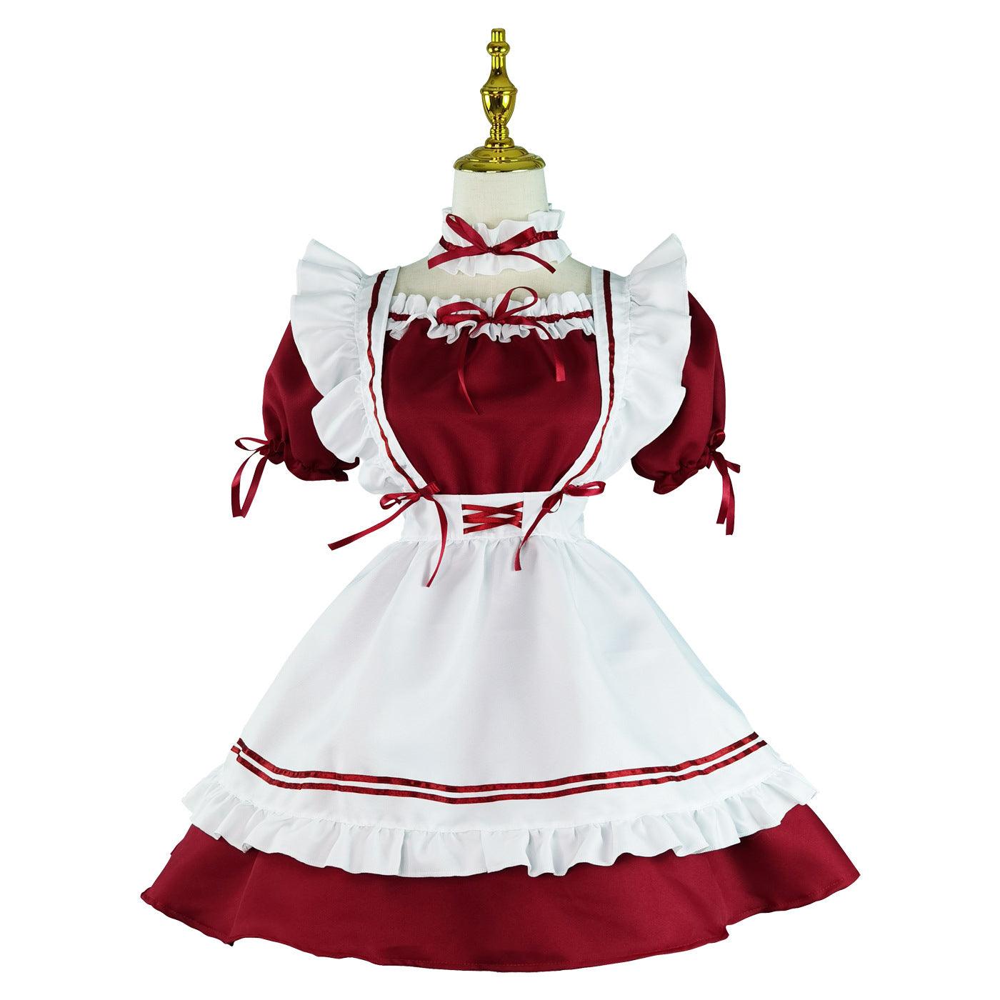 Miracle Nikki French Maid Outfit Suit Dress Anime Game Lolita Fancy Dress Cosplay Costume