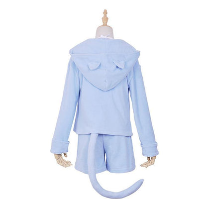 anime re zero starting life in another world rem and ram pajamas cosplay costume
