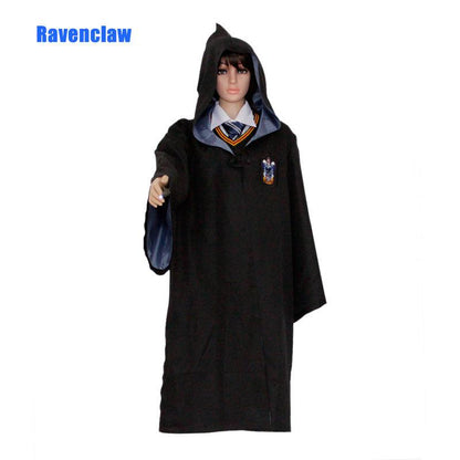 movie harry potter gryffindor and the four houses of hogwarts cosplay magic robe