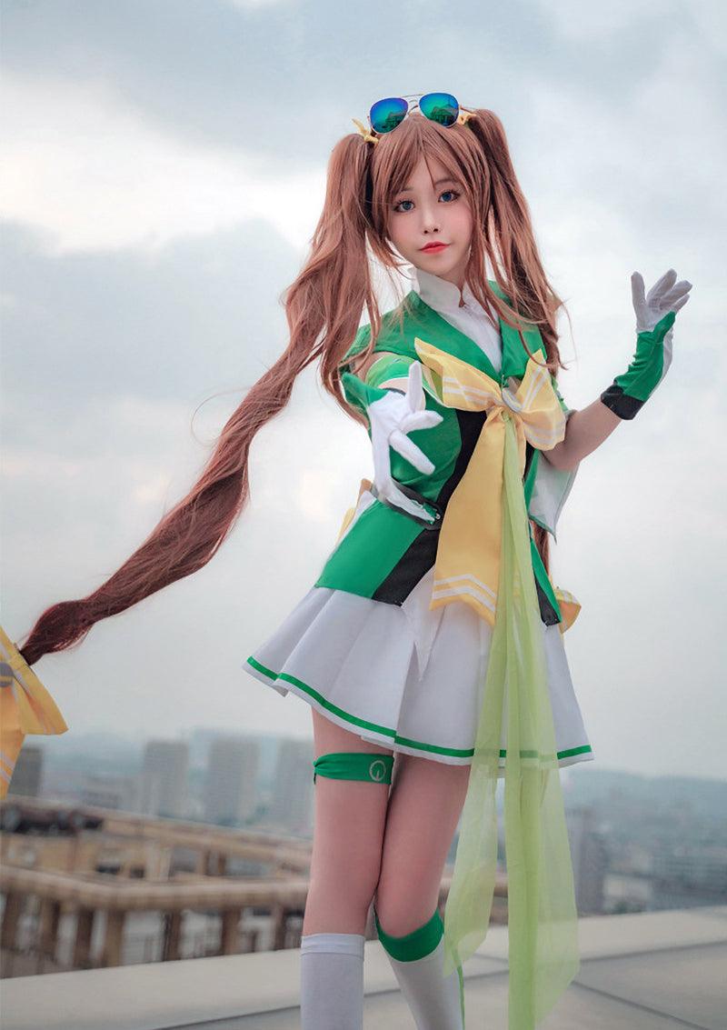 Honor of Kings Da Qiao Game Skin Guardian Power Maid Outfit Dress Game Cosplay Costume