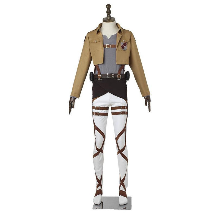 anime attack on titan garrison regiment uniform set cosplay costume