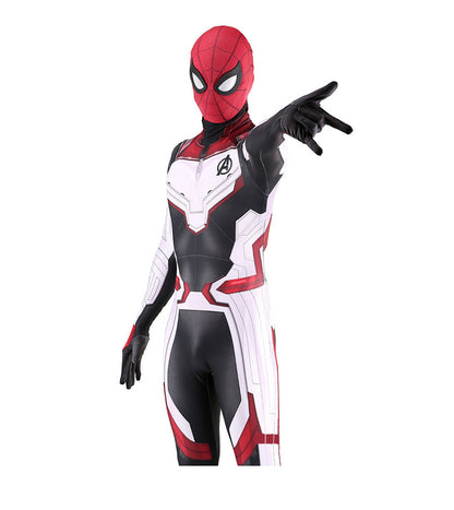 endgame quantum realm spider man deadpool suit jumpsuit halloween bodysuit for kids adult