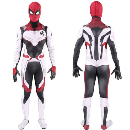 endgame quantum realm spider man deadpool suit jumpsuit halloween bodysuit for kids adult