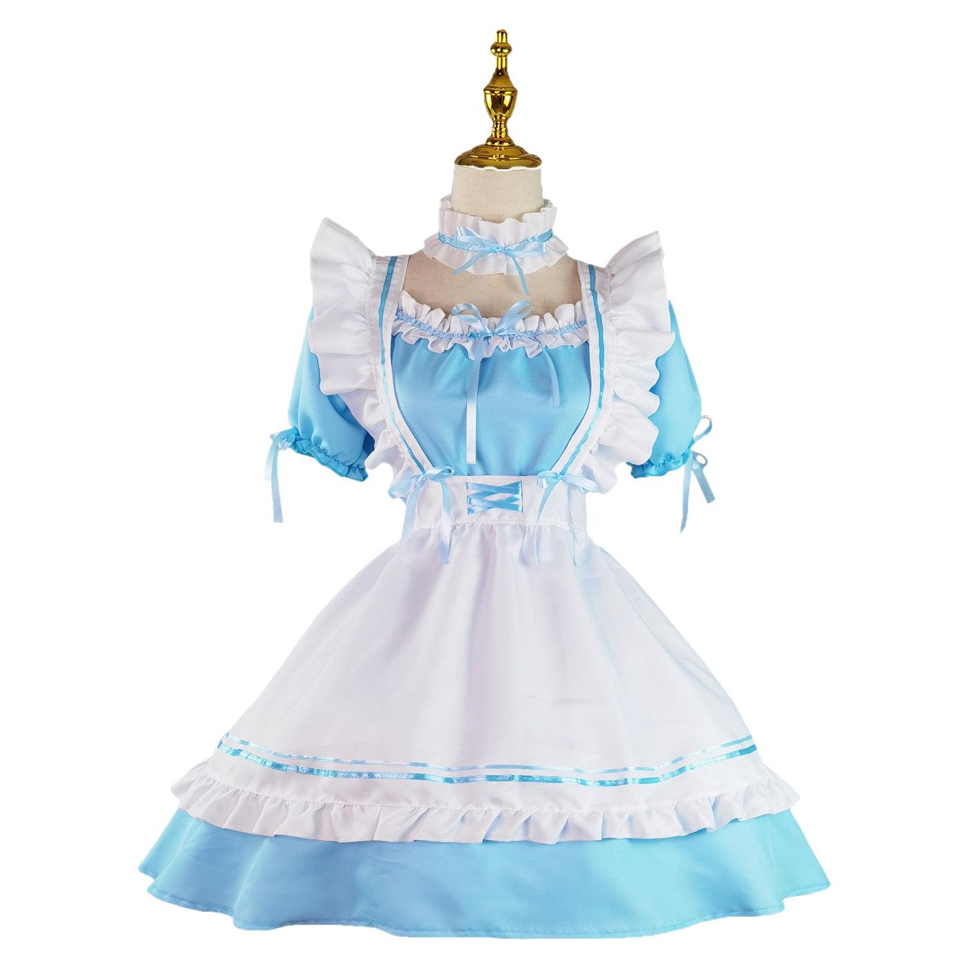 Miracle Nikki French Maid Outfit Suit Dress Anime Game Lolita Fancy Dress Cosplay Costume