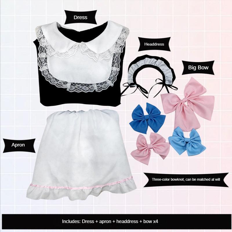 Anime Sailor Moon Maid Outfit Lolita Dress Japanese Cute Fancy Dress Cosplay Costume