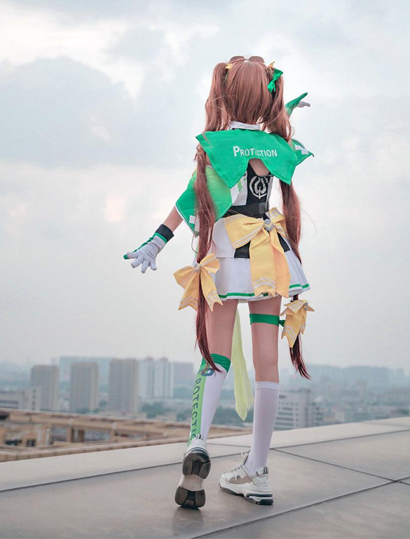 Honor of Kings Da Qiao Game Skin Guardian Power Maid Outfit Dress Game Cosplay Costume