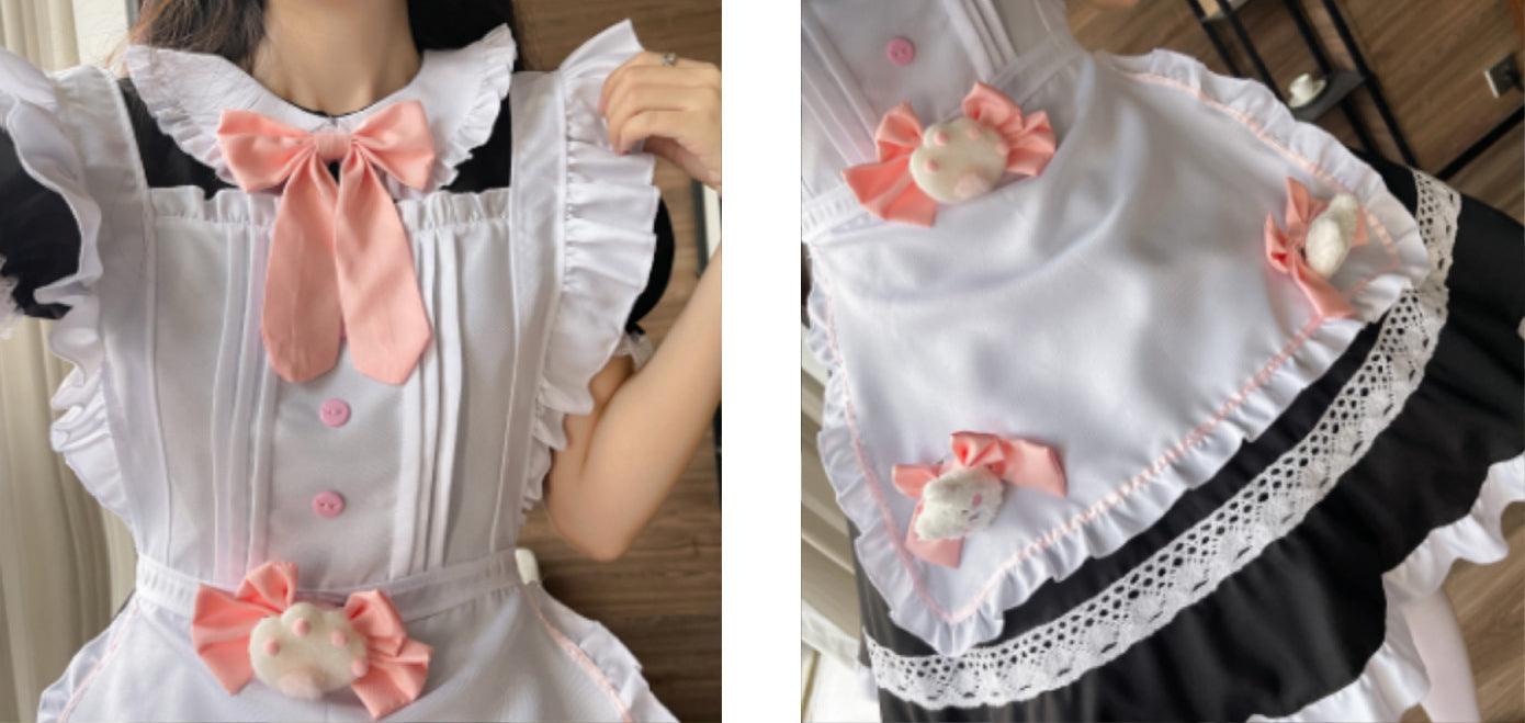 Cat Doll Large Size Maid Outfit Lolita Dress Anime Game Crossdresser Fancy Cosplay Costume