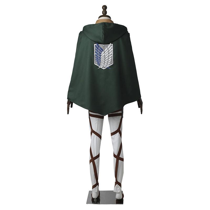 anime attack on titan levi ackerman survey corps uniform set cosplay costume