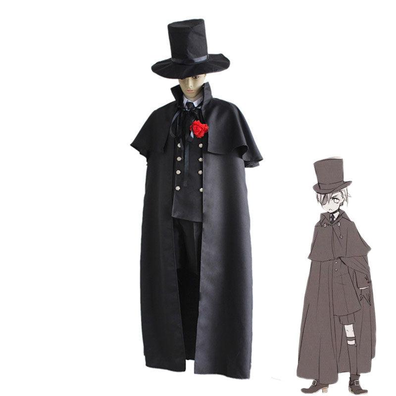 anime black butler ciel phantomhive funeral cosplay costume